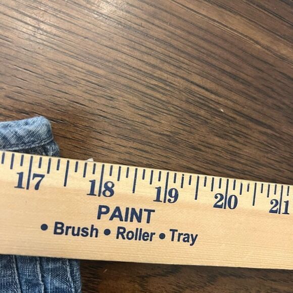 Vintage Polo Jeans company Ralph Lauren denim ruffle skirt. Size 12. Western. - Picture 9 of 10